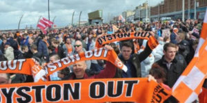 BLACKPOOL FANS DISILLUSIONED WITH HOW THE CLUB IS BEING RUN