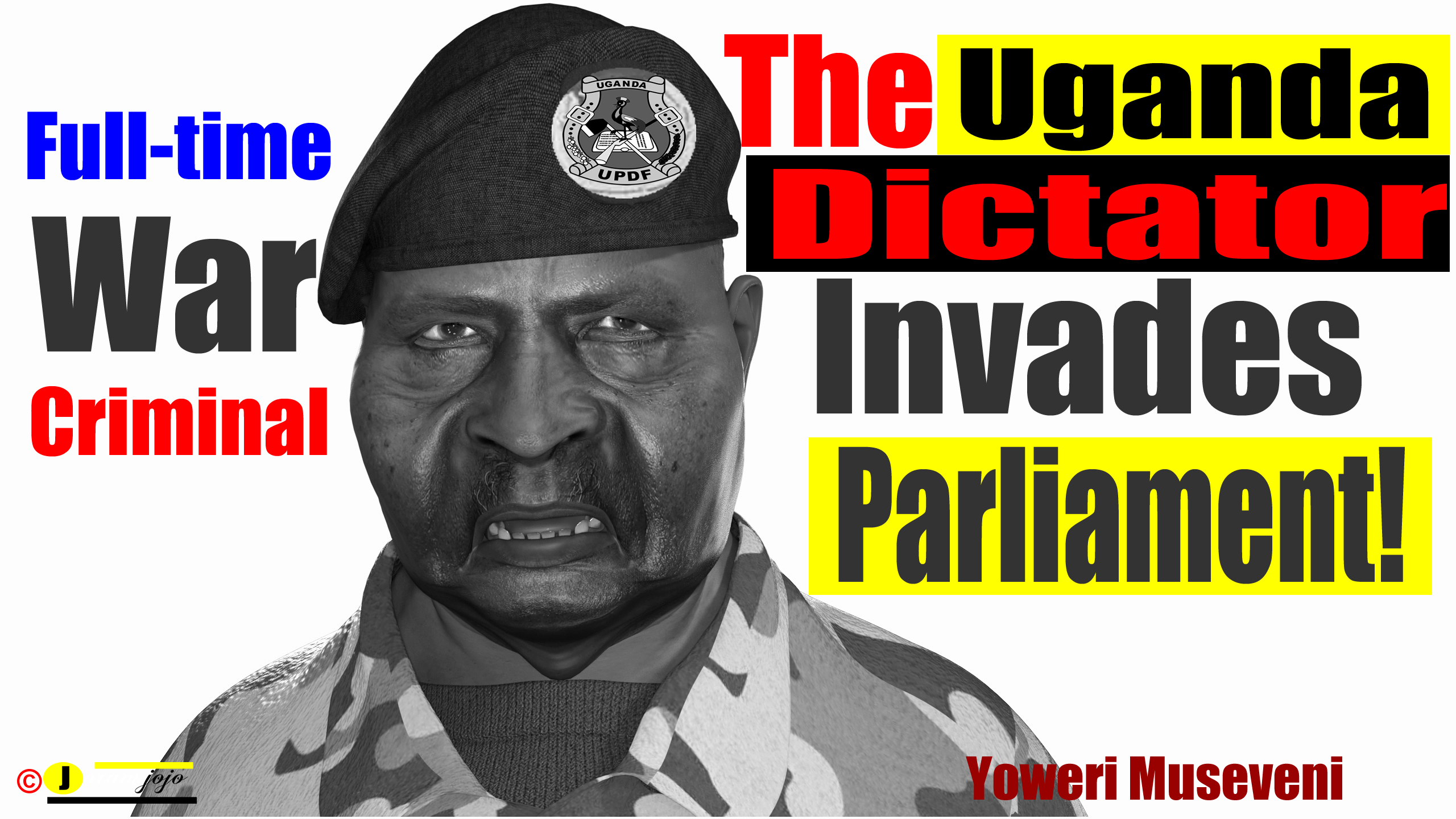 DICTATOR YOWERI MUSEVENI BOMBS, UGANDA OPPOSITION MEMBERS OF PARLIAMENT